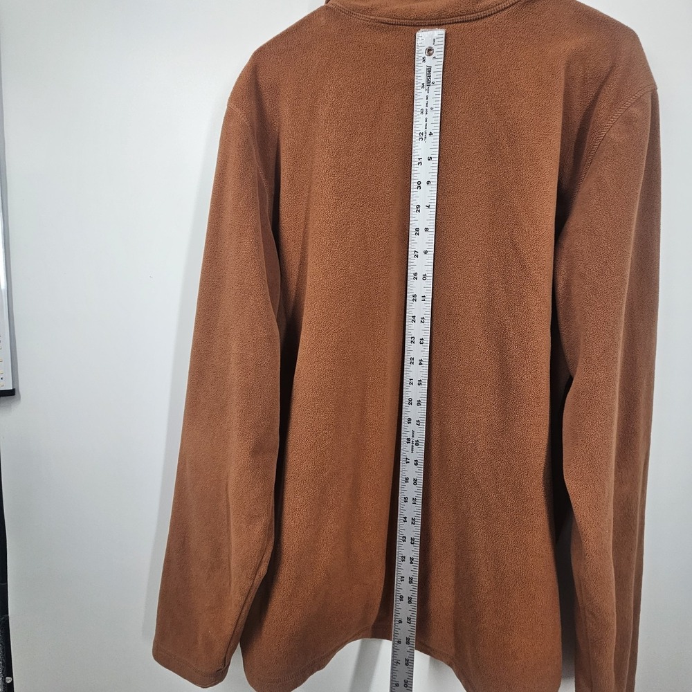 +2Eddie Bauer men's Large / Tall quarter-zip fleece pullover - Picture 4 of 8